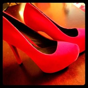 Red stilettos